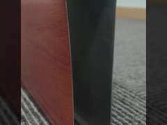 Décoration intérieure en forme de U tube carré plafond de protection bureau aluminium faux élégant moderne