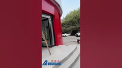 Le panneau composite d'aluminium est très utilisé pour les panneaux d'affichage.