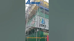 # panneau composite d'aluminium en utilisant ACP décorer votre magasin
