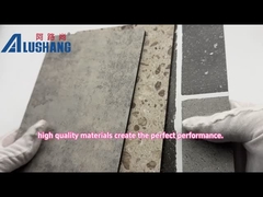 Panneau composé en aluminium de marbre