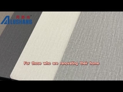 Panneau composite en aluminium de café rouge pour la décoration intérieure et extérieure des bâtiments