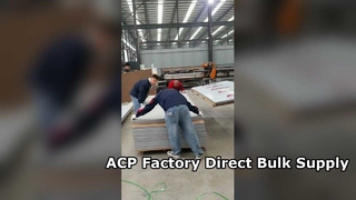 Chargement quotidien en vrac : expédition à haute efficacité depuis notre base de fabrication ACP
