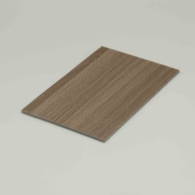 Panneau composite en aluminium en bois revêtu d'un revêtement PVDF