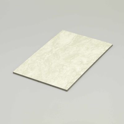 Plafonds à motifs de cendres Panneau composite en aluminium en marbre Panneau composite en aluminium