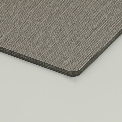 Fournisseur Normal Panneau composite en aluminium de 1000 mm à 1500 mm en marron revêtement de mur extérieur en tissu résistant aux rayures