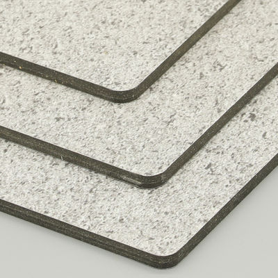 Décoration de murs extérieurs Résistant aux rayures Pierre rugueuse Texturation Panneau composite en aluminium 4 mm 1,22 * 2,44 m