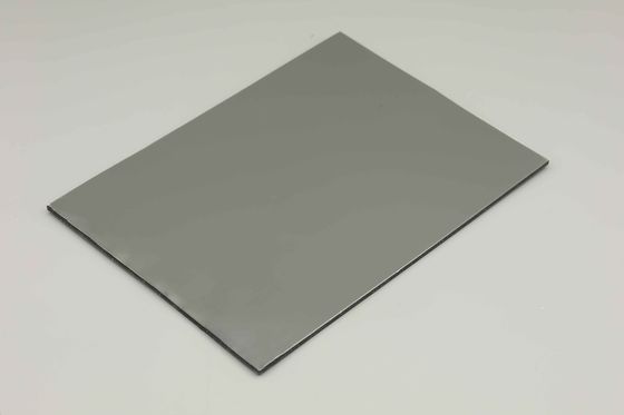 Panneau composite en aluminium gris foncé avec décoration à prix compétitif 3/4/5MM 1,22*2,44m