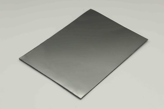Grise ACP Finition miroir Matériau en aluminium avec Pvdf revêtement panneau composite en aluminium 48 X 96 pouces