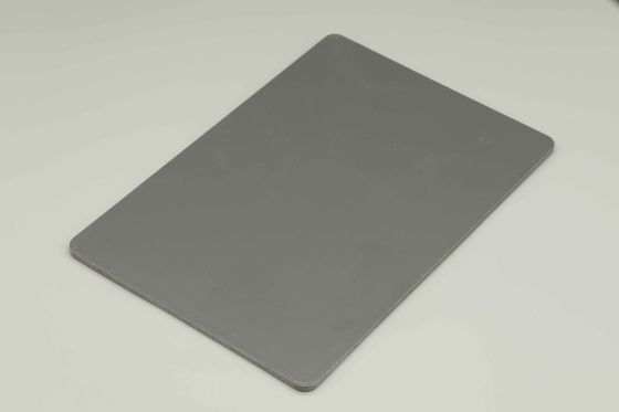 2440mm gris foncé extérieur panneau de feuille d'ACP épaisseur personnalisée ACP revêtement pour maisons