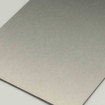 Haute Performance Argent Brossé FR ACP | Panneau composite en aluminium ignifuge pour la signalisation et les façades de luxe