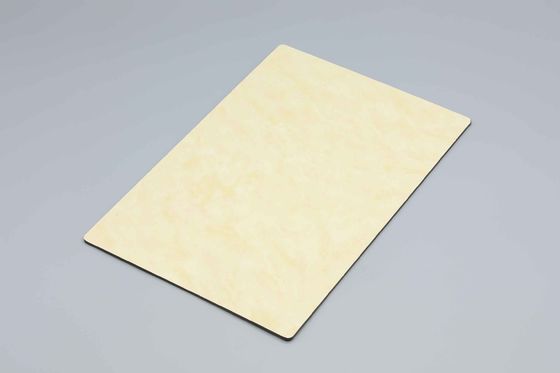 1.22*2.44m 3mm Panneau composite d'aluminium revêtement de mur extérieur exceptionnel 4MM Texte de pierre Panneaux ACM anti-rayures