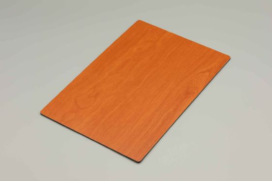 Panneau composite en aluminium de grain de bois de poire de 100 cm à 150 cm