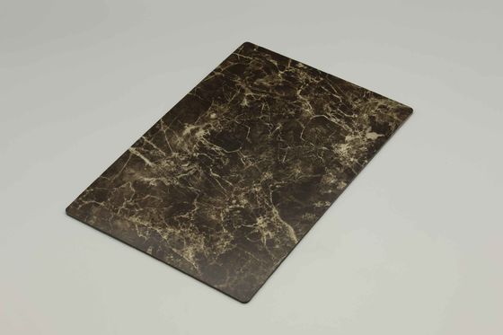 1220 X 2440MM 4MM Panneau composite en marbre Acp 3mm Composite en aluminium