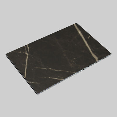 Panneau de base en aluminium de nid d'abeille de Terrazzo 0,3 cm A2 feuille de nid d'abeille en aluminium résistant au feu