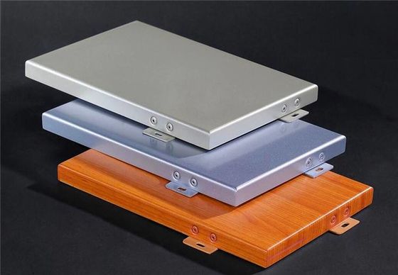 Panneaux muraux en placage d'aluminium personnalisables pour la décoration intérieure / extérieure