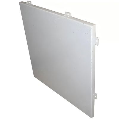 Légère résistance aux intempéries placage d'aluminium résidentiel feuille de métal d'aluminium sur mesure
