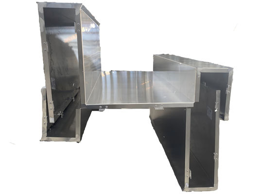 Anti-multiple érosion Formes non conventionnelles Mur de façade en aluminium Fluorocarbone revêtu Mur extérieur anti-statique