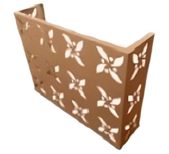 Les panneaux d'aluminium résistants aux produits chimiques pour les environnements hostiles avec une résistance supérieure aux acides et aux solvants prospèrent dans les environnements industriels, assurant des motifs 3D capables de capter les regards.