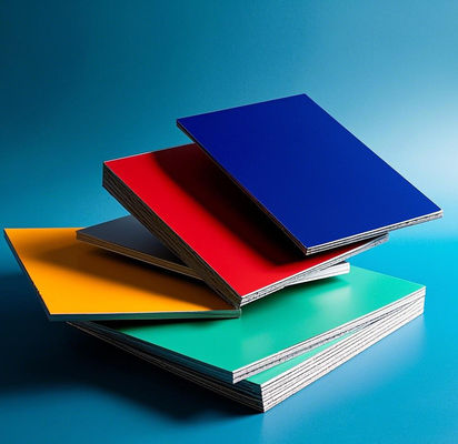 Produits composites en aluminium PE