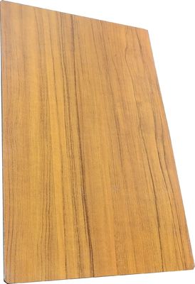 Panneau composite en aluminium de grain de bois à isolation thermique exceptionnelle pour l'efficacité énergétique