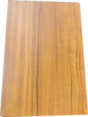 Panneaux composites en aluminium ACP Texture Bois Lacté - Panneaux composites en aluminium 1220 X 2440MM pour revêtement mural intérieur et extérieur 4MM