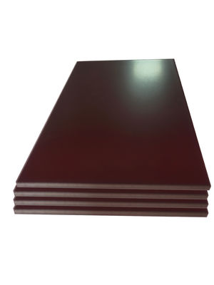 1.50X2.44M Panneau composite d'aluminium rouge foncé de taille supplémentaire pour les plates-formes de décoration murale