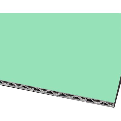 Panneaux de revêtement de façade 3D en aluminium ignifuge A2 pour la décoration murale extérieure (ACP incombustible)