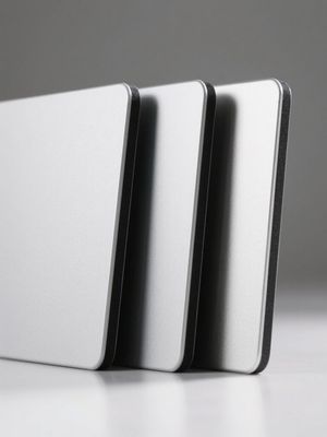 Panneau composite polyvalent esthétique en aluminium PE 3 mm - 6 mm Épaisseur de la décoration Acp revêtement murale 1000 mm 1500 mm