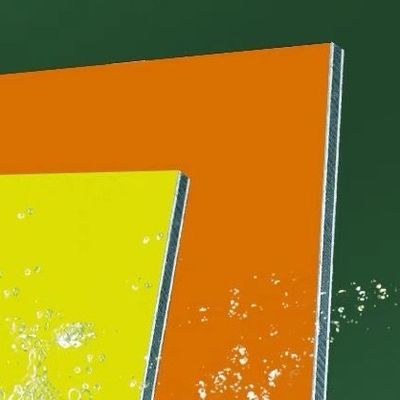 Panneau composite en aluminium PE 3mm 6mm pour la décoration murale des bâtiments